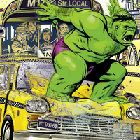 Michael Golden Incredible Hulk for Pittsburgh