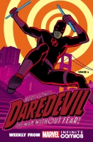Daredevil: Road Warrior cover by Chris Samnee