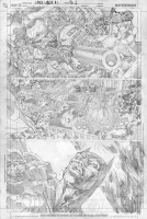 Justice League, Page 1 Pencils