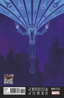 JESSICA JONES #1  Black Panther 50th Anniversary Variant by JEFFREY VEREGGE