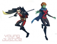 Young Justice Invasion Robin and Miss Martian
