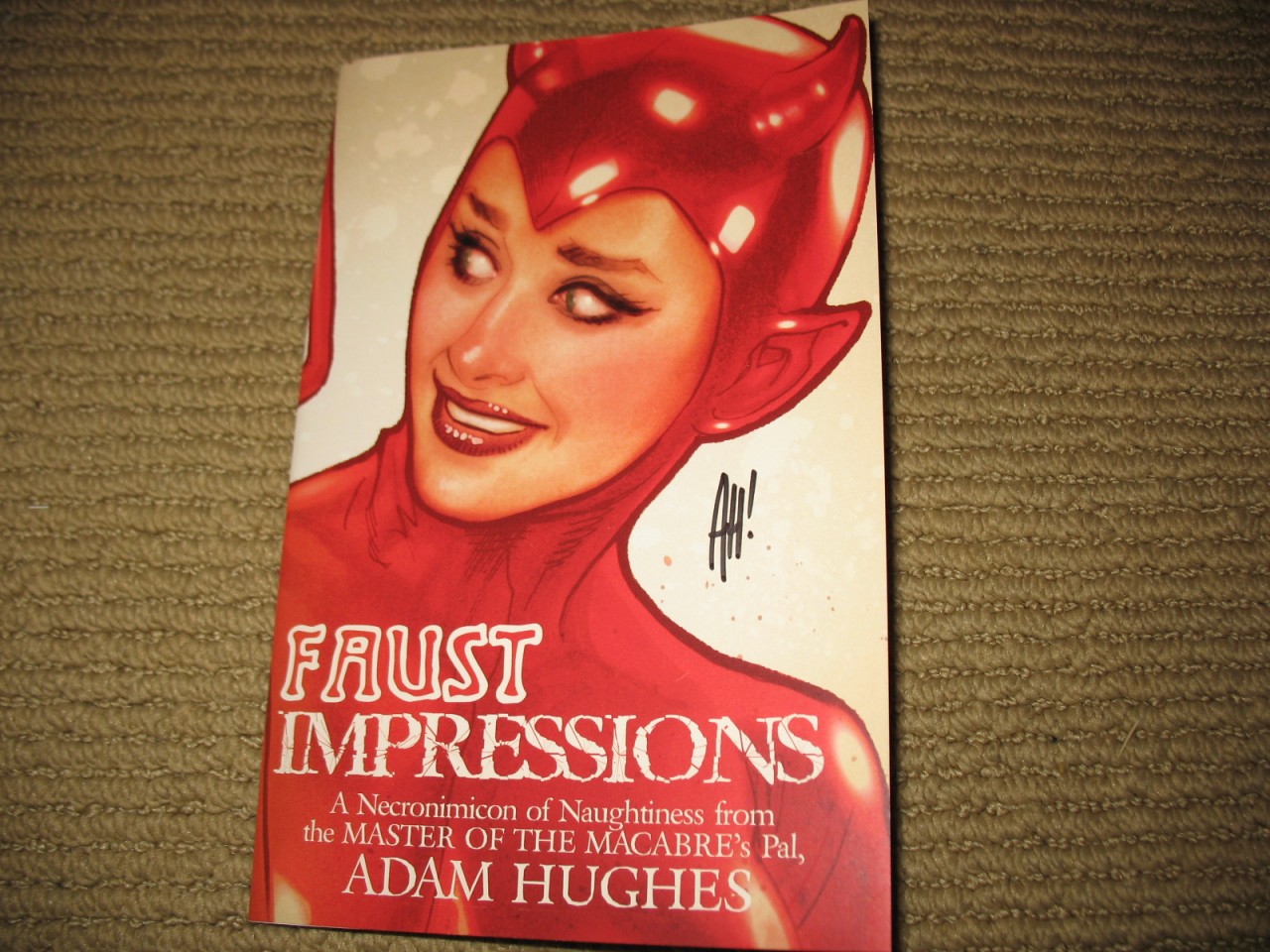 Faust Impressions - Adam Hughes Sketchbook