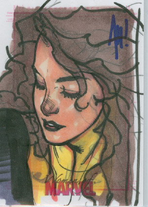 Women of Marvel Shadowcat Sketch by Adam Hughes