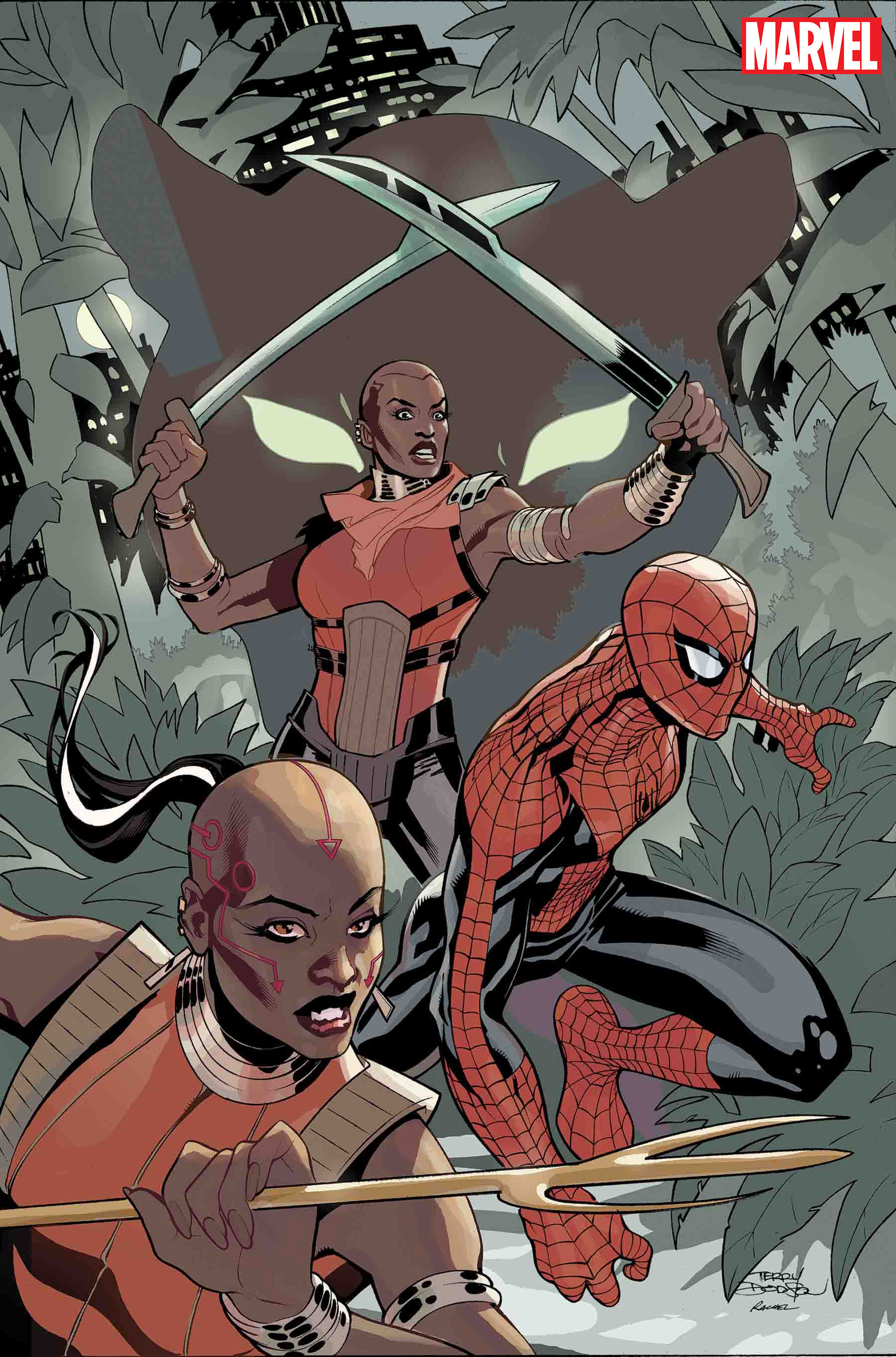 AMAZING SPIDER-MAN: WAKANDA FOREVER #1 cover by Terry Dodson