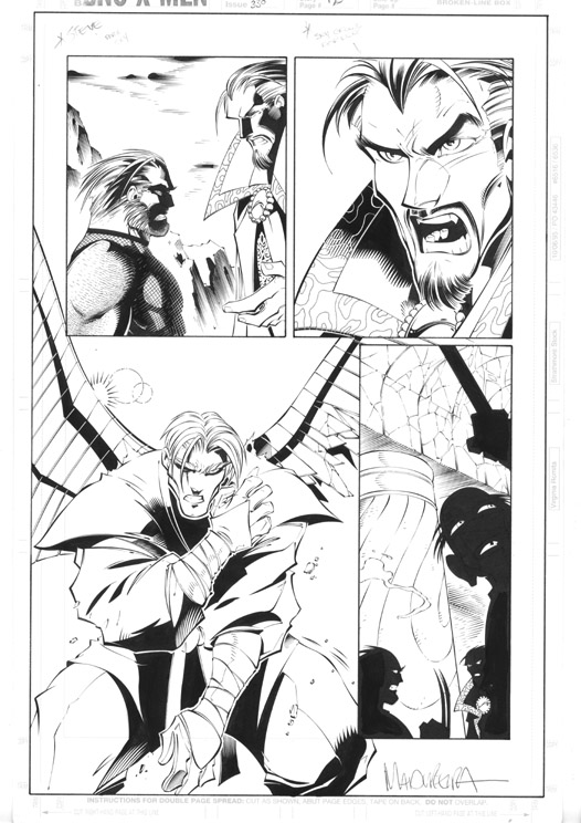 X-Men 330 Angel Page