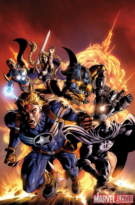 Secret Avengers #2 (50/50 Cover)