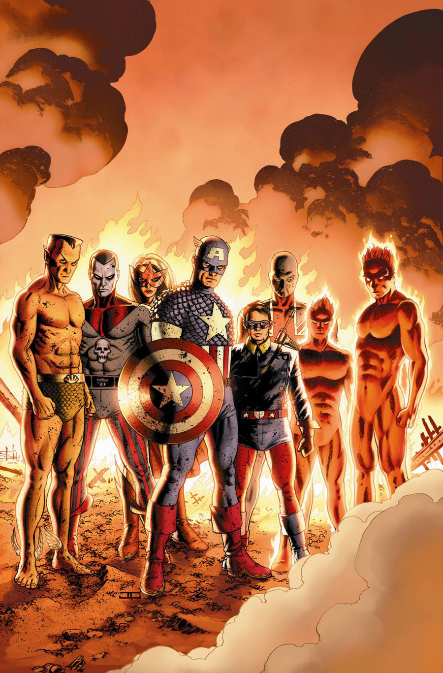 Captain America Reborn #3 variant