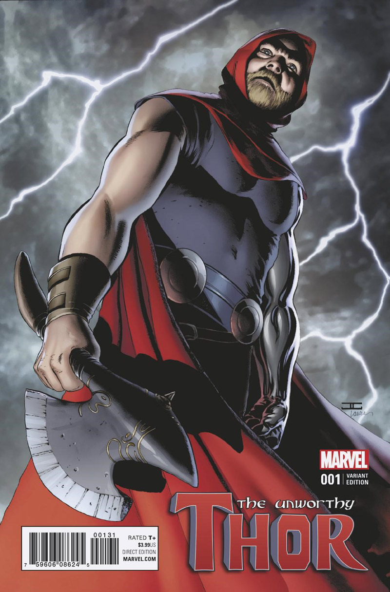 THE UNWORTHY THOR #1 Variant Cover by JOHN CASSADAY