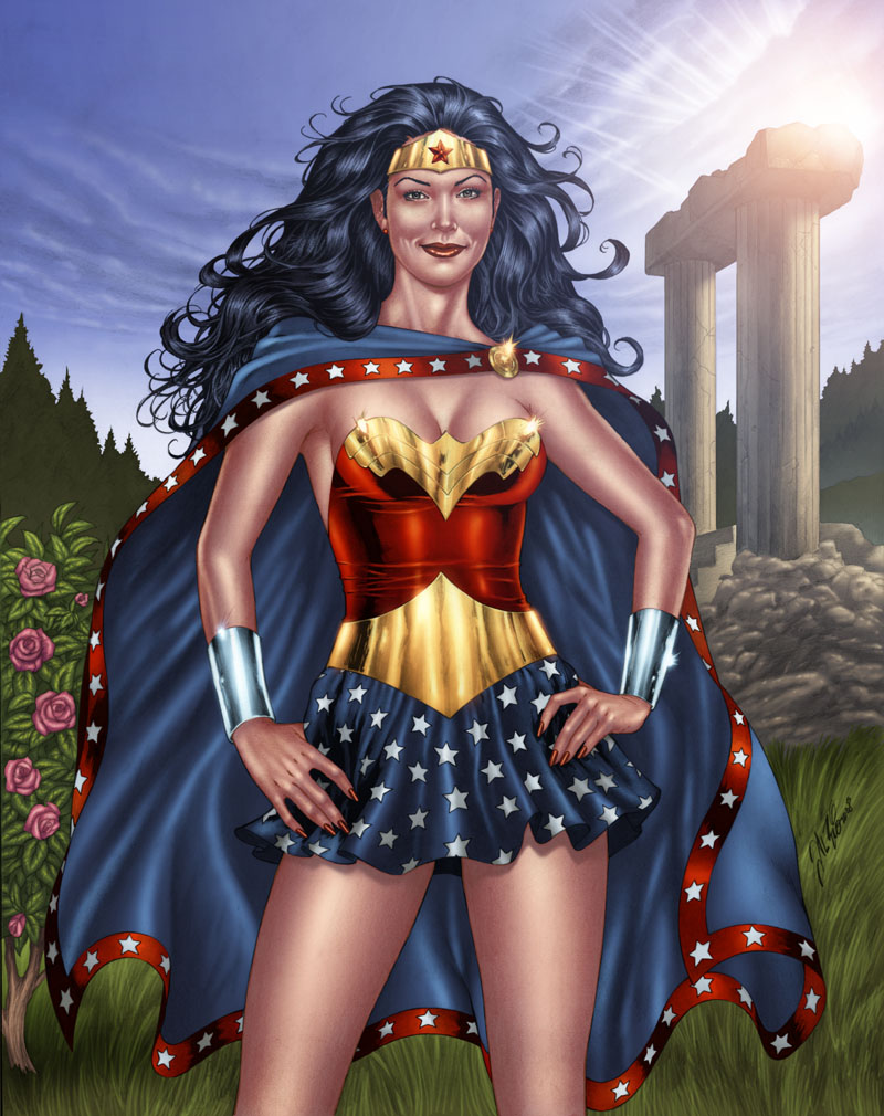 Wonder Woman Deborah Portrait/Color