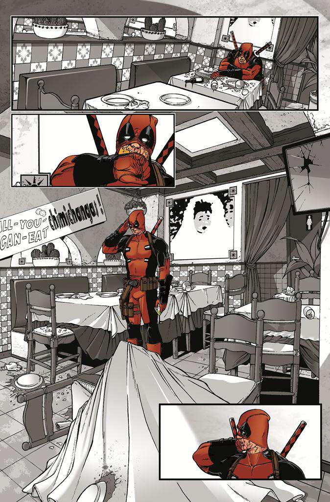 NIGHT OF THE LIVING DEADPOOL #1 Preview 1 Art by RAMON ROSNAS