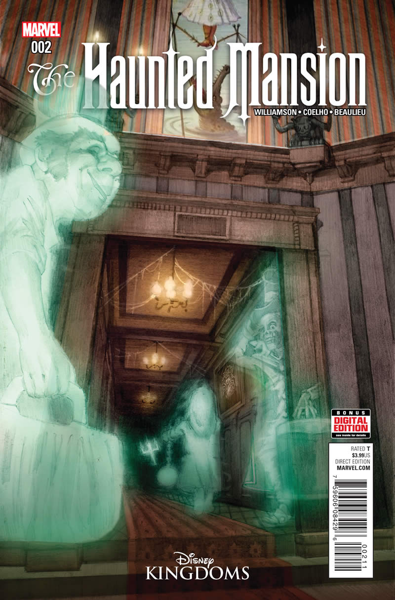 HAUNTED MANSION #2 SECOND PRINTING VARIANT Cover by E.M. GIST