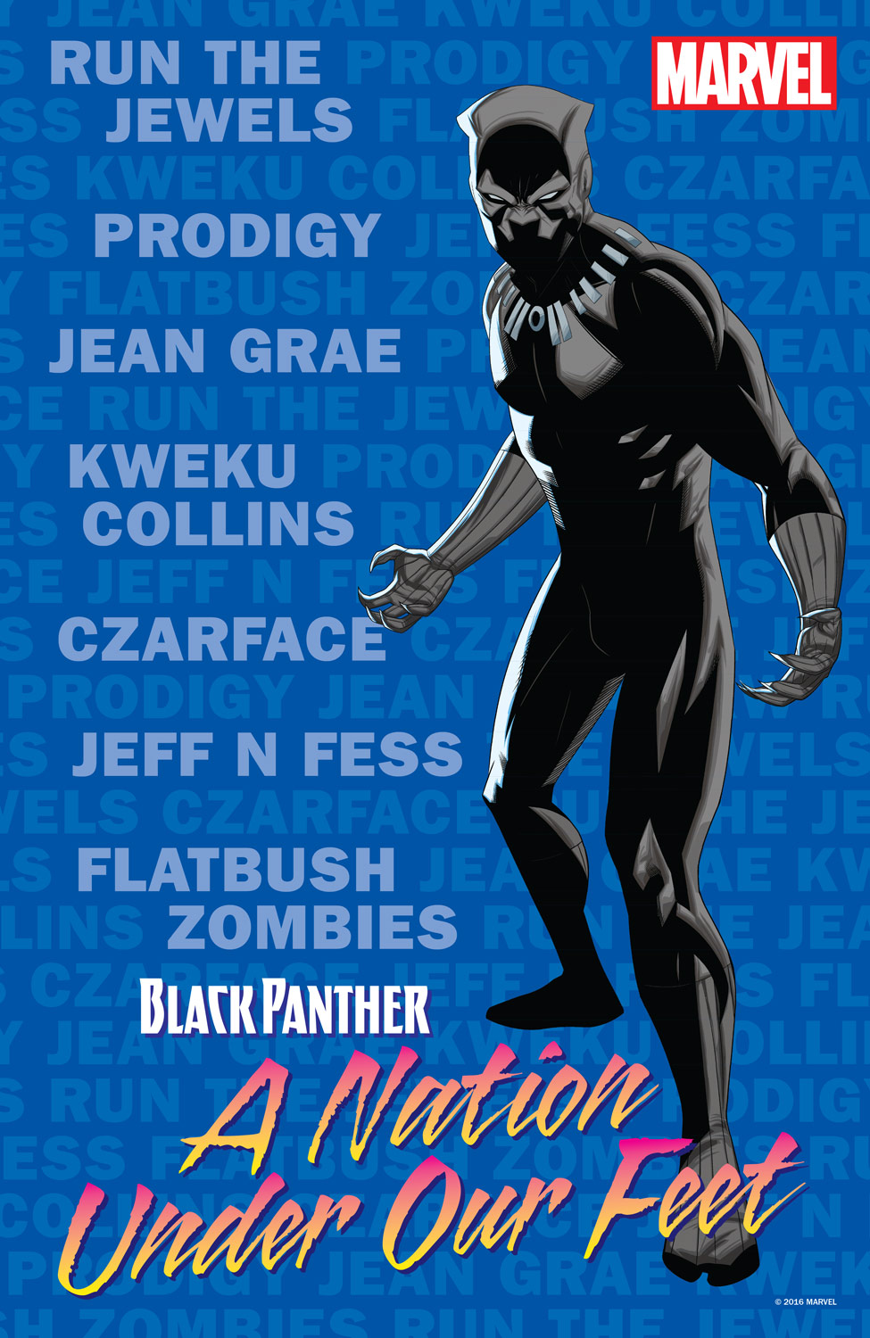 Black Panther: A Nation Under Our Feet promo poster by Nelson Blake II