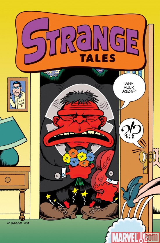 Stranges Tales #2 Variant Cover by Peter Bagge