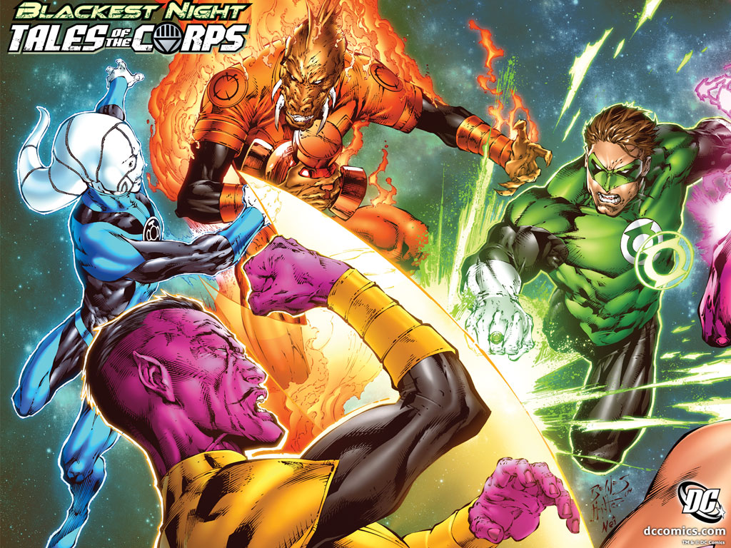 Blackest Night Tales of the Corps Wallpaper