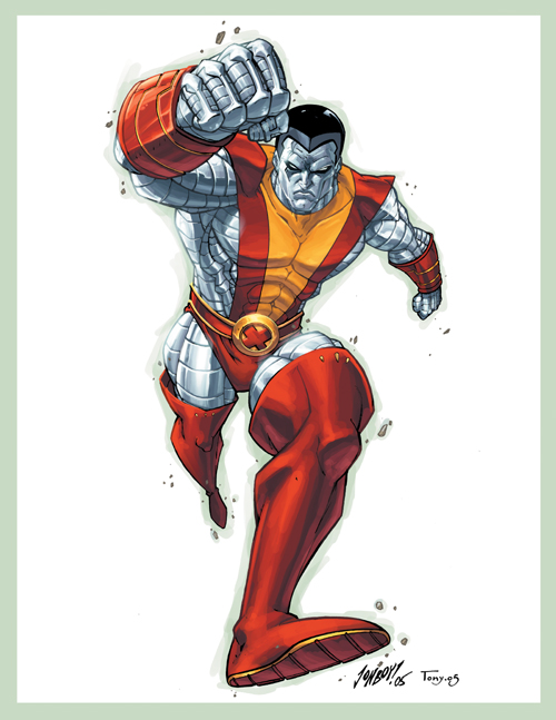 Colossus Pinup Colored