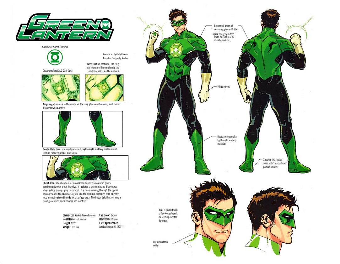 Green Lantern Style Sheet