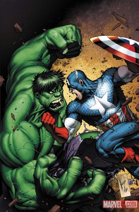 INCREDIBLE HULKS #624 Captain America 70th Anniversary Variant Cover