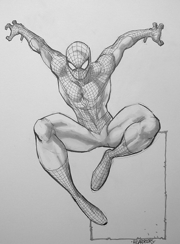 Spider-man by Ale Garza