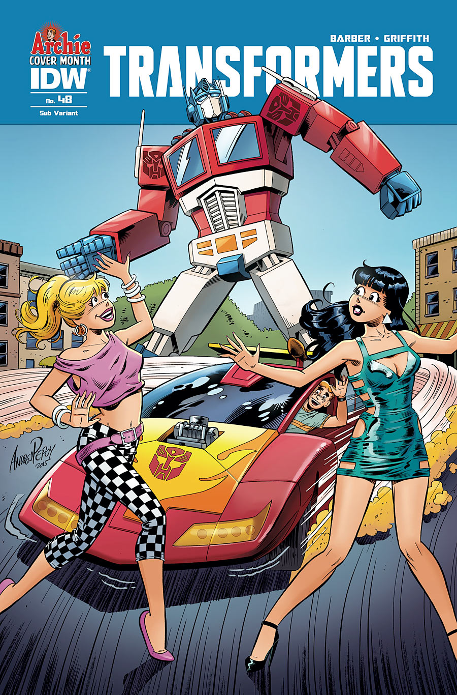 Transformers #48—Archie Anniversary Variant