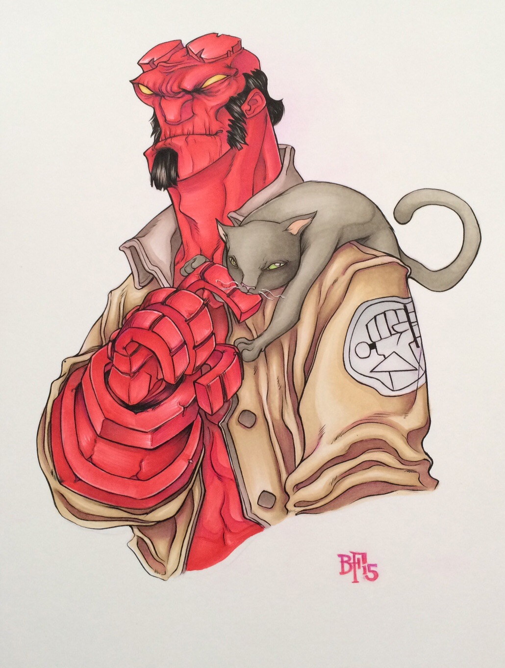 Hellboy by Billy Fowler