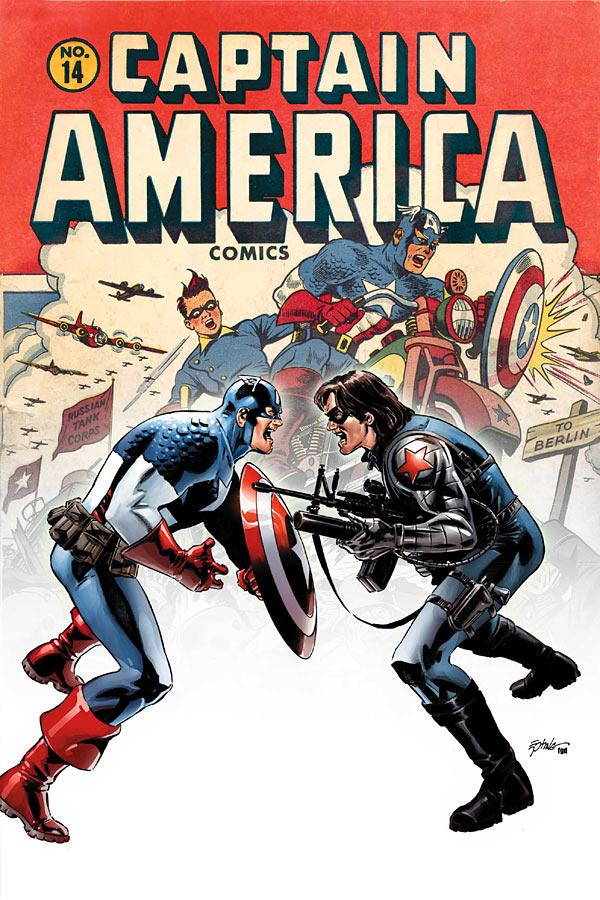 CAPTAIN AMERICA #14 Cover by STEVE EPTING