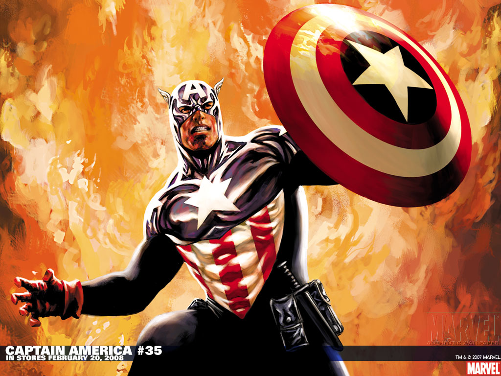 Captain America #35 wallpaper