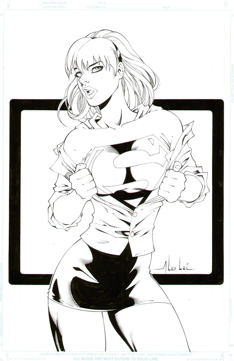 Supergirl by Alex Lei