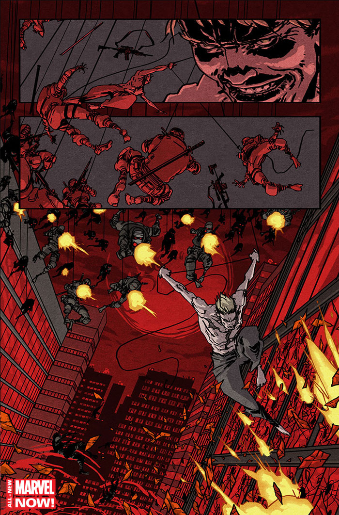 Iron Fist: THE Living Weapon Preview 3 by Kaare Andrews