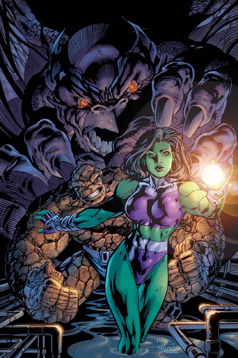 Thing and She-Hulk: The Long Night