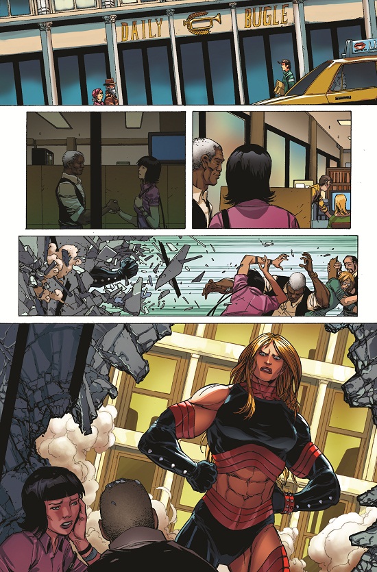 SUPERIOR SPIDER-MAN #21 preview 1 art by Giuseppe Camuncoli