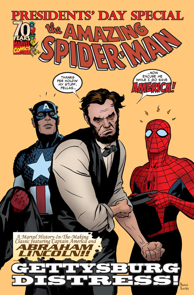 Amazing Spider-Man: President's Day Special - Gettysburg Distress