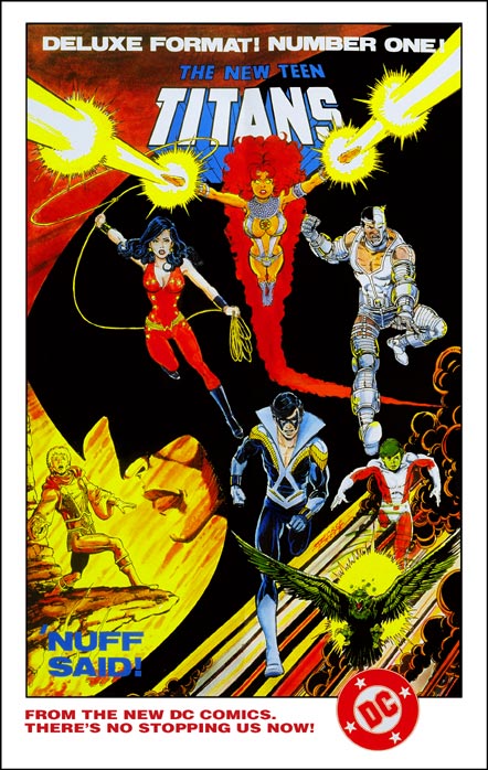 New Teen Titans Promo Poster 1984