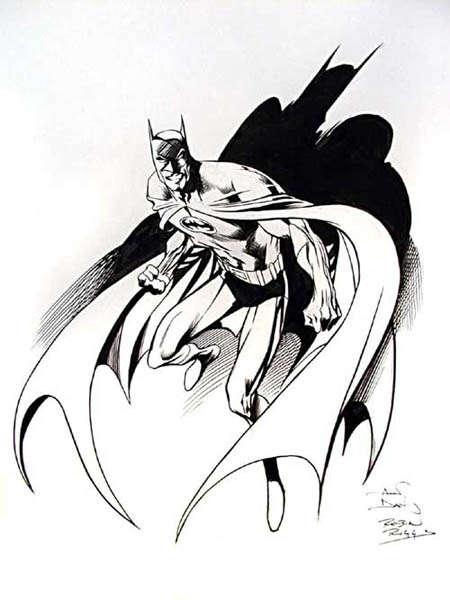 Batman Con Sketch
