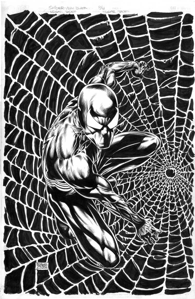 Spider-man Black Inked