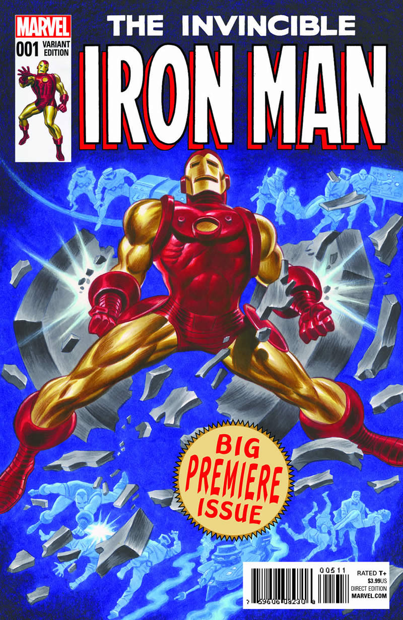 INVINCIBLE IRON MAN #1 Variant Cover by BRUCE TIMM