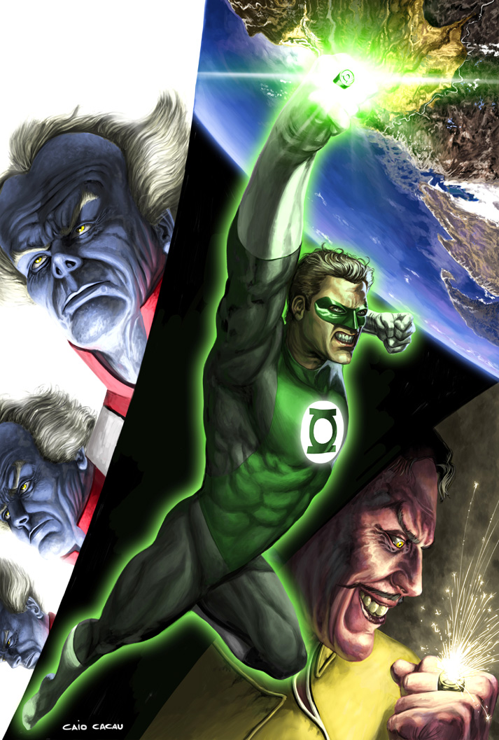 Green Lantern cover 2