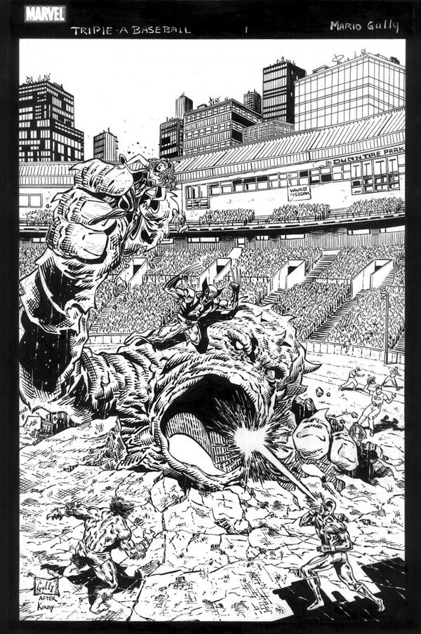 Marvel's Triple A baseball page#1