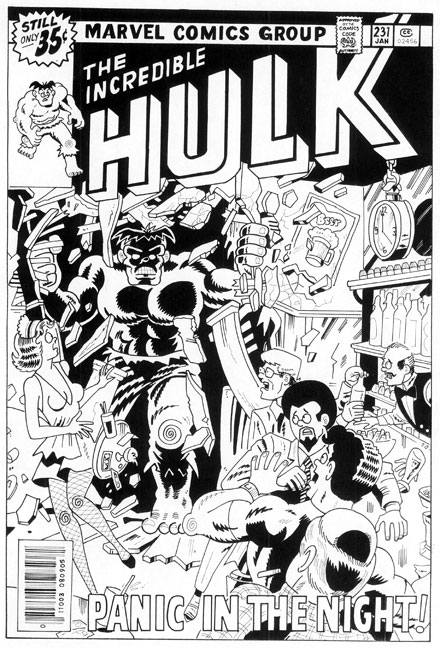 Hulk #231 By Hembeck