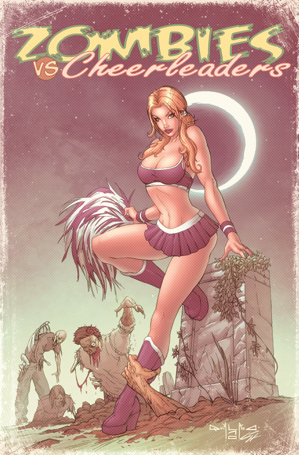 Zombies vs Cheerleaders #2 cover A by Qualano
