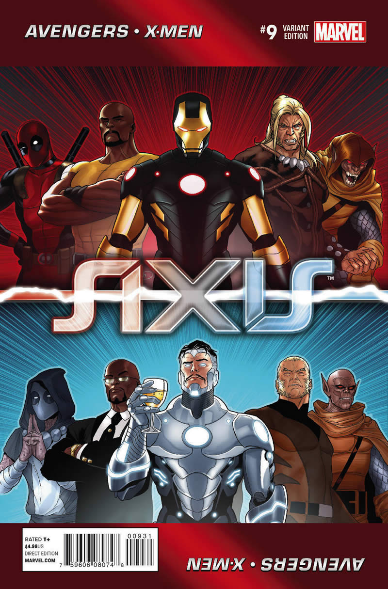 AVENGERS & X-MEN: AXIS #9 LOOPER VARIANT COVER