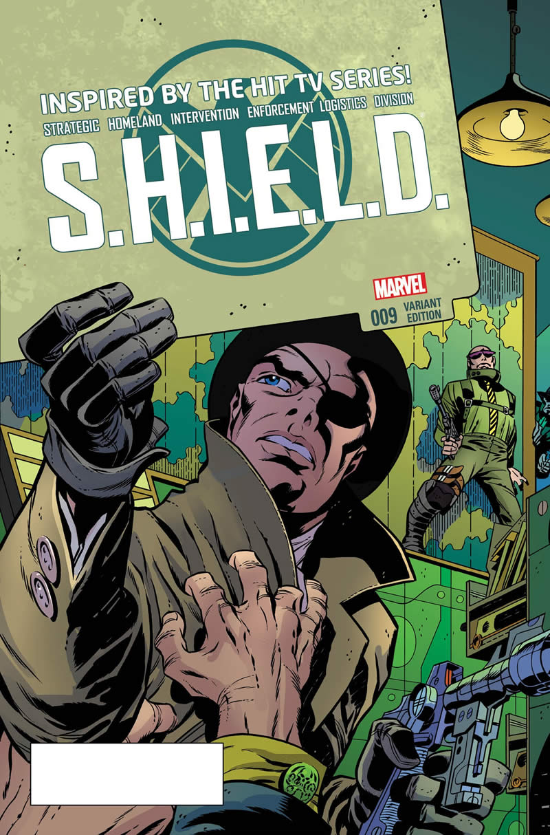 S.H.I.E.L.D. #9 Variant cover by Jack Kirby and Jim Steranko