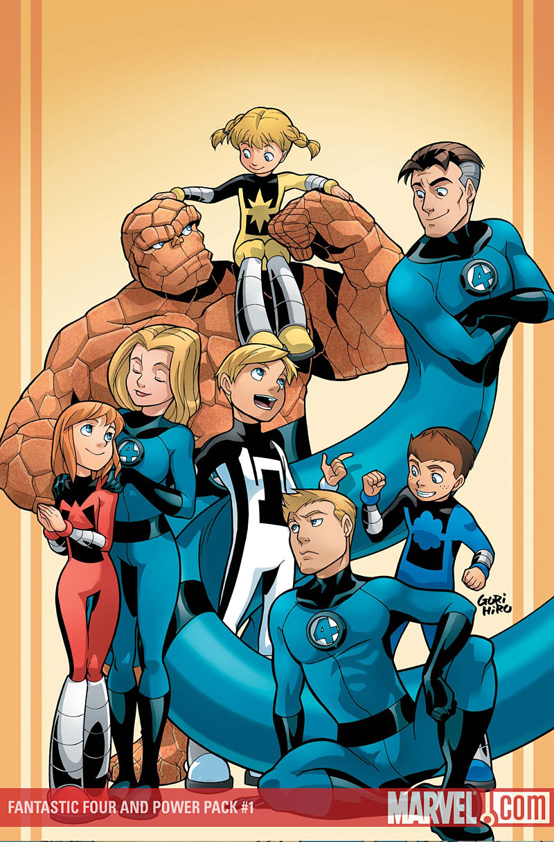 FANTASTIC FOUR AND POWER PACK #1 (of 4)