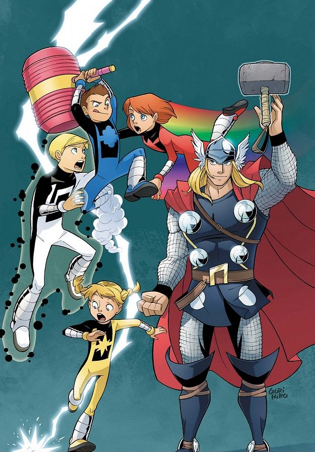 Thor & the Warriors Four #1