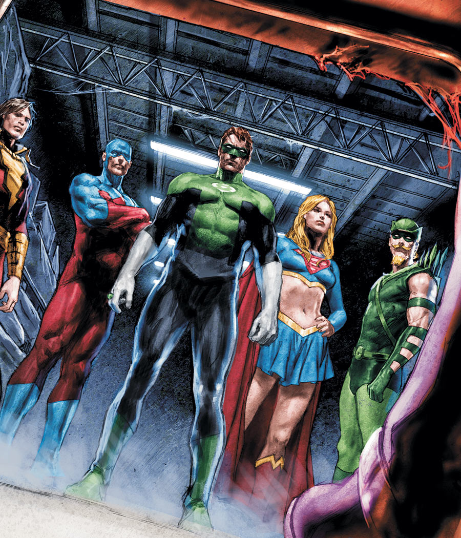 Justice League: Cry for Justice Internal Art