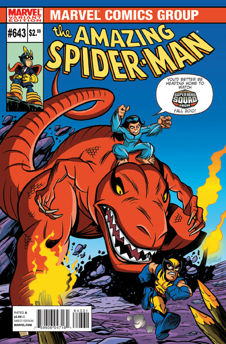 Amazing Spider-Man #643 SUPER HERO SQUAD Variant