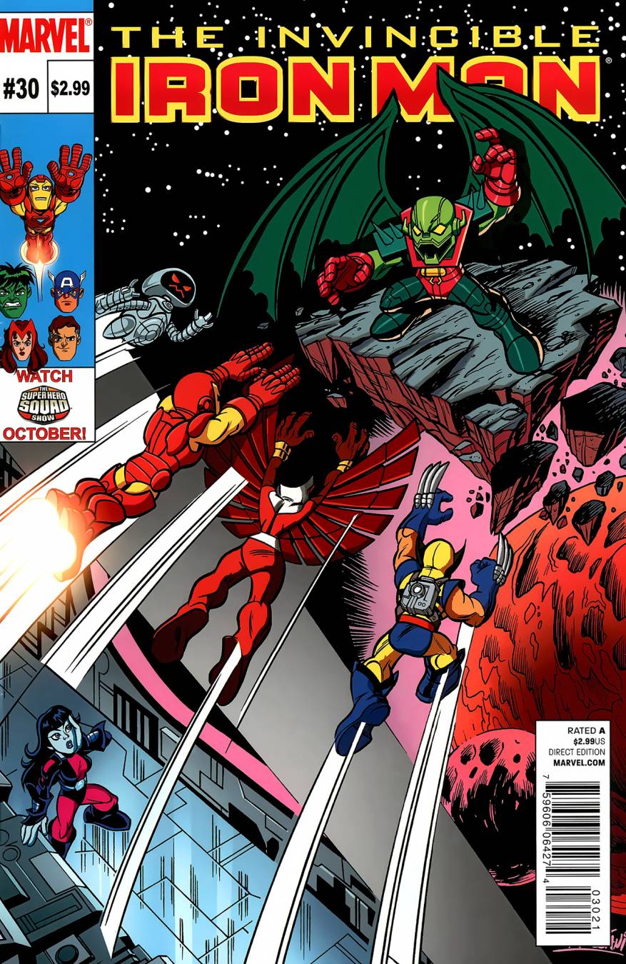 Invincible Iron Man #30 SUPER HERO SQUAD Variant