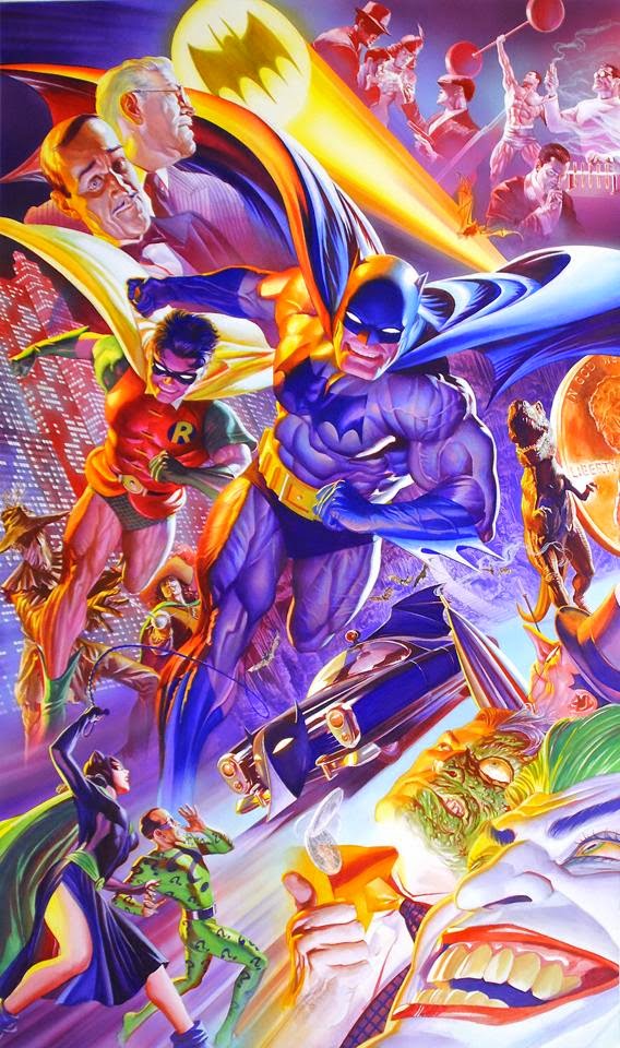 Batman 75th Anniversary SDCC 2014 poster