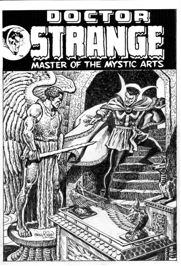 Doctor Strange "Ark of The Covenant" Cover - ERNIE CHAN