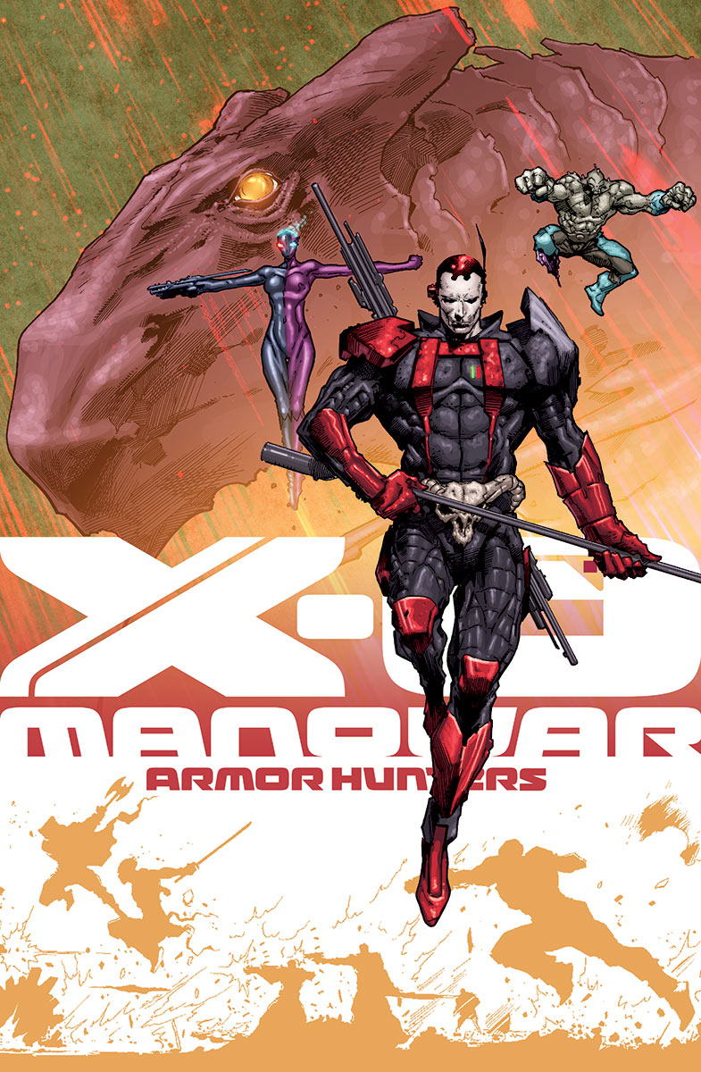 X-O MANOWAR #26 (ARMOR HUNTERS) HAIRSINE VARIANT
