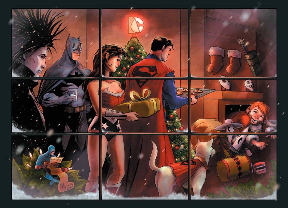 DC Comics Holiday Card 2015